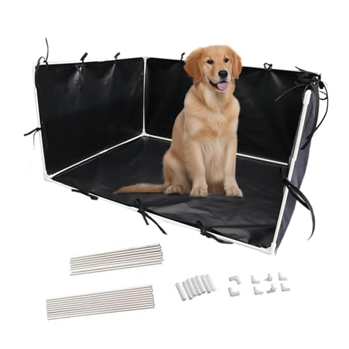 Pee Pad Holder, High Edge Puppy Potty Tray, Sturdy Pee Pads Holder with Raised Walls to Prevent Spills, Easy-to-Clean Training Solution for Small to Medium Breeds Like Corgis Pee Pad Holder, High Edge Puppy Potty Tray, Sturdy Pee Pads Holder with Raised Walls to Prevent Spills, Easy-to-Clean Training Solution for Small to Medium Breeds Like Corgis von Gvblkq