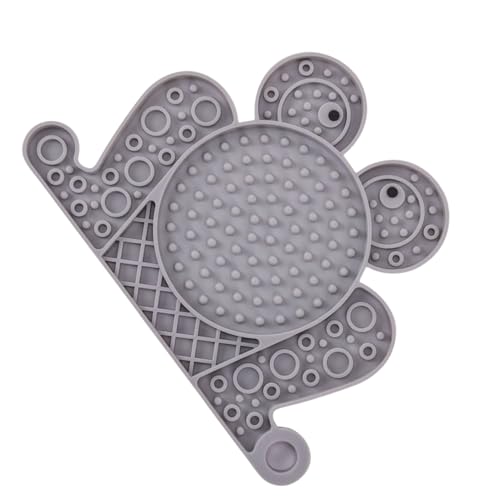 Pet Licking Mat for Dogs, Silicone Frog Shaped Slow Feeder, Suction Cup Non Slip Lick Bowl, Reducing Sensory Tray, Easy Clean, Interactive Fun for Indoor and Outdoor Pet Travel, 7.87x5.71 inch Pet Licking Mat for Dogs, Silicone Frog Shaped Slow Feeder, Suction Cup Non Slip Lick Bowl, Reducing Sensory Tray, Easy Clean, Interactive Fun for Indoor and Outdoor Pet Travel, 7.87x5.71 inch von Gvblkq
