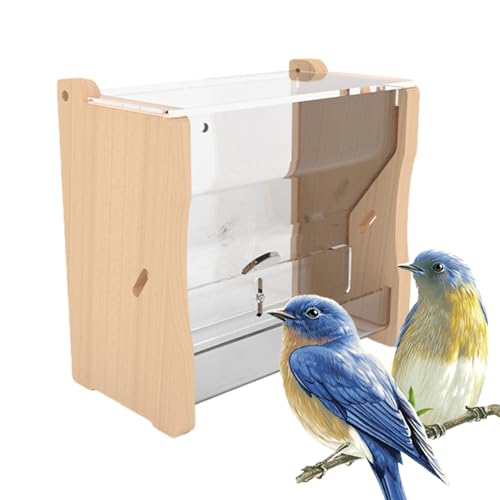 Quail Feeder, Automatic Bird Water Feeding Cup, Parakeet Feeder Box, Pet Cage Food, Dispenser, Perfect for Quail Budgerigar Parrot Cockatiel Canary Finch, Easy to Clean & Maintain von Gvblkq
