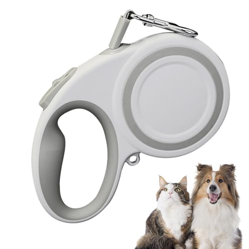 Retractable Chain for Dogs, Pet Walking Lead, Nylon Tape Leash, 360 Degree Swivel, Tangle-Free Design, Reflective Strip Safety, Sturdy Construction, Perfect for Small, Medium, Large Dogs Retractable Chain for Dogs, Pet Walking Lead, Nylon Tape Leash, 360 Degree Swivel, Tangle-Free Design, Reflective Strip Safety, Sturdy Construction, Perfect for Small, Medium, Large Dogs von Gvblkq