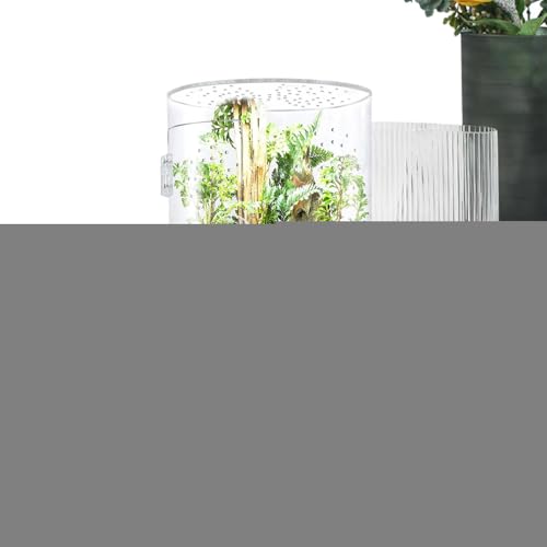 Springende Spinnengehege, Arboreal Acryl Reptilien-Tank, wasserdichter Lebensraum mit Tür vorne zu öffnen, perfekt für Vogelspinnen, Frösche, betende Mantis-Schnecken, vielseitiger Lebensraum von Gvblkq