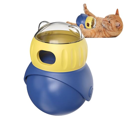 Treat Dispensing Ball, Cat Slow Feeder, Refillable Adjustable Food Dispensing Toy, Leaking Pet Feeder, Ideal for Puppy Training, Interactive Feeding, Fun and Stimulating Design Treat Dispensing Ball, Cat Slow Feeder, Refillable Adjustable Food Dispensing Toy, Leaking Pet Feeder, Ideal for Puppy Training, Interactive Feeding, Fun and Stimulating Design von Gvblkq