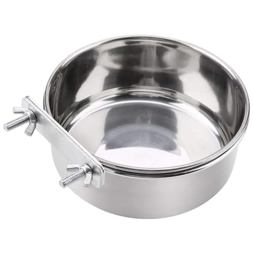 Vogelfutterschalen, Käfig-Wassernapf, Sittich-Futterspender, perfekt für Haustiervögel und Kleintiere, sorgt für Frischfutter und Wasserversorgung, leicht zu reinigen und zu pflegen Vogelfutterschalen, Käfig-Wassernapf, Sittich-Futterspender, perfekt für Haustiervögel und Kleintiere, sorgt für Frischfutter und Wasserversorgung, leicht zu reinigen und zu pflegen von Gvblkq