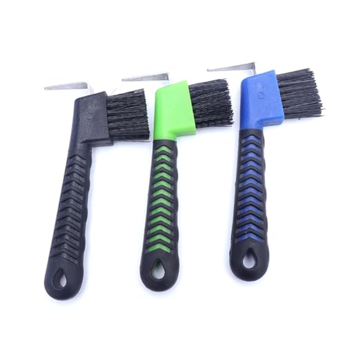 Gvvsjgdbis 3PCS Robuste Hufkratzbürste für Pferdehufe, Reinigungswerkzeug für Pferdehufe mit Weichem, Tragbarer Hufpick Gvvsjgdbis 3PCS Robuste Hufkratzbürste für Pferdehufe, Reinigungswerkzeug für Pferdehufe mit Weichem, Tragbarer Hufpick von Gvvsjgdbis