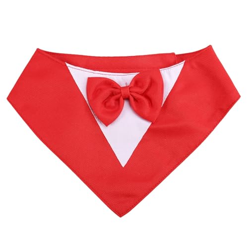 Gvvsjgdbis Hunde-Smoking, Formelles Hunde-Hochzeitshalsband mit Fliege, Hunde-Geburtstagskostüm, Haustier-, Hunde-Valentinstag-Outfit, Cosplay, S Rot, Einfach zu Bedienen Gvvsjgdbis Hunde-Smoking, Formelles Hunde-Hochzeitshalsband mit Fliege, Hunde-Geburtstagskostüm, Haustier-, Hunde-Valentinstag-Outfit, Cosplay, S Rot, Einfach zu Bedienen von Gvvsjgdbis