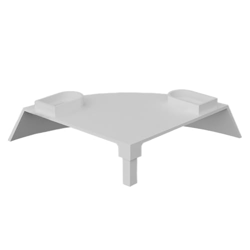 Aquarium Tunnel Unterirdischer Aquarium Versteck Tunnel Höhle Für Fische Und, Eck Fish Tank Dekoration Für Süß Und Salzwasserlebensräume Und Zur Zucht 21x14x4,2 cm von Gwtdtoad