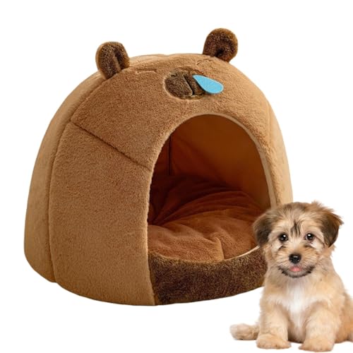 Gwtdtoad Capybara Katzenbetten Für Hauskatzen, Katzenbetthöhle Warmes Katzenhaus Mit Waschbaren Kissen, Katzenbett Katzenzelt Für Kleine Und Mittelgroße Hunde, Katzen Und Haustiere Gwtdtoad Capybara Katzenbetten Für Hauskatzen, Katzenbetthöhle Warmes Katzenhaus Mit Waschbaren Kissen, Katzenbett Katzenzelt Für Kleine Und Mittelgroße Hunde, Katzen Und Haustiere von Gwtdtoad
