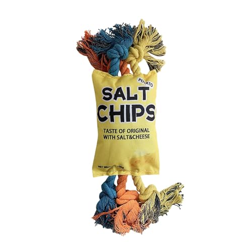 Gwtdtoad Hundespielzeug Salt Chips Cookies Design Kauspielzeug Für Hunde, Quietschendes Interaktives Tauziehen Spielzeug Für Klein Hunde, Haustiere, Katzen Und Kätzchen Gwtdtoad Hundespielzeug Salt Chips Cookies Design Kauspielzeug Für Hunde, Quietschendes Interaktives Tauziehen Spielzeug Für Klein Hunde, Haustiere, Katzen Und Kätzchen von Gwtdtoad