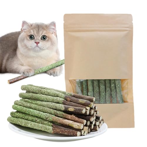 Gwtdtoad Katzengras für den Innenbereich, Katzengrasstäbchen, Katzenzahnreinigung, Katzengrasstäbchen,Katzenputzstab - Katzenminze-Spielzeug klebt Indoor-Kätzchen, Molarenstab aus Naturgras, entfernt Gwtdtoad Katzengras für den Innenbereich, Katzengrasstäbchen, Katzenzahnreinigung, Katzengrasstäbchen,Katzenputzstab - Katzenminze-Spielzeug klebt Indoor-Kätzchen, Molarenstab aus Naturgras, entfernt von Gwtdtoad