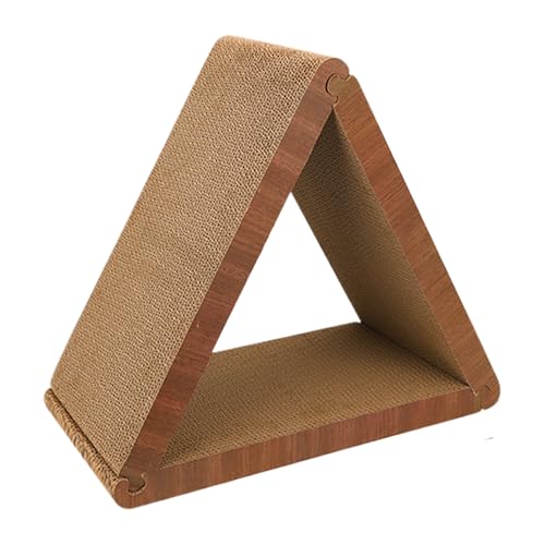 Gwtdtoad Katzenkratzmatten - Dreieckiger Aus Pappe Für Kleine Mittelgroße Und Große Rassen - Katzenspielzeug Mit Möbelschutz Für Wohnzimmer Und Schlafzimmer Gwtdtoad Katzenkratzmatten - Dreieckiger Aus Pappe Für Kleine Mittelgroße Und Große Rassen - Katzenspielzeug Mit Möbelschutz Für Wohnzimmer Und Schlafzimmer von Gwtdtoad