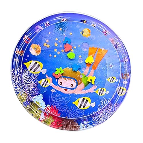 Gwtdtoad Wasser-Sensormatte für Katzen,Sensorische Wassermatte für Katzen,Kühlmatte für Katzen - Katzenspielzeug für gelangweilte Hauskatzen, Haustier-Spielmatte, interaktives Spielzeug für Katzen zum Gwtdtoad Wasser-Sensormatte für Katzen,Sensorische Wassermatte für Katzen,Kühlmatte für Katzen - Katzenspielzeug für gelangweilte Hauskatzen, Haustier-Spielmatte, interaktives Spielzeug für Katzen zum von Gwtdtoad