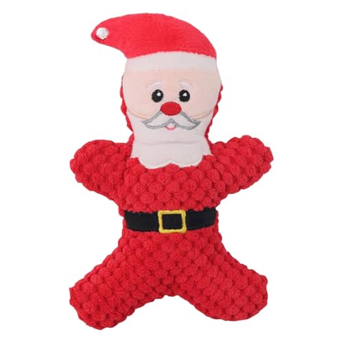 Gwtdtoad Weihnachten Hundespielzeug Weihnachts Hunde Quietschspielzeug Plüsch Weihnachtsmann Lebkuchenmann Elch Beißspielzeug Für Welpen, Hunde Kauspielzeug Für Aggressive Kauer, 19 X 13 X 5 cm Gwtdtoad Weihnachten Hundespielzeug Weihnachts Hunde Quietschspielzeug Plüsch Weihnachtsmann Lebkuchenmann Elch Beißspielzeug Für Welpen, Hunde Kauspielzeug Für Aggressive Kauer, 19 X 13 X 5 cm von Gwtdtoad