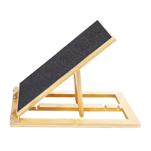 Hundetreppe Kratzbrett Faltbare Hunde Krallenkratzer Aus Holz, Hundespielzeug Haustiermöbel Für Senioren, Welpentraining, Spaß, Interaktives Spiel, Langzeitspiel 38 X 25 X 15 cm von Gwtdtoad