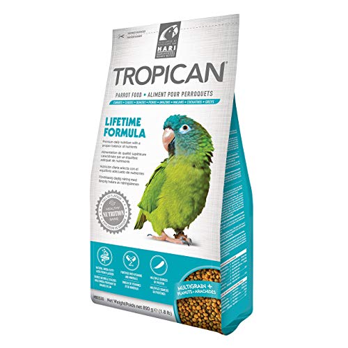 H-Ari Papageienfutter Hari TROPICAN Lifetime 4mm Granules 1,8kg von Tropimix