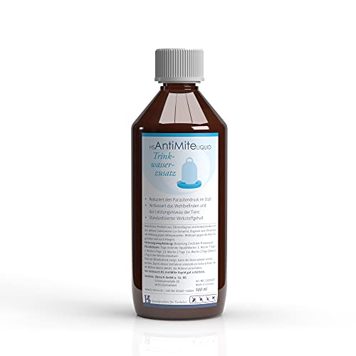 HS AntiMite liquid 500 ml - Trinkwasserzusatz 100% biologisch - gegen Milben und Parasiten von HS Sikma