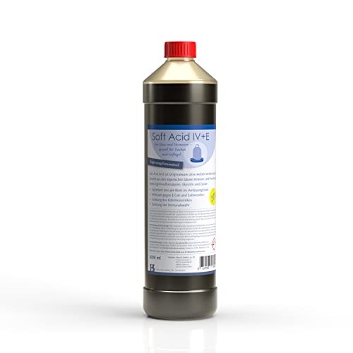 H&S Soft Acid IV+E 1000ml - Trinkwasserzusatz u.a. gegen E.Coli und Salmonellen bei Geflügel & Tauben von H&S