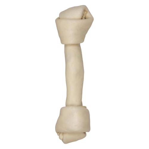 HABA Hundekauspielzeug mit natürlichem Geschmack, 35 cm, ideal für die Zahnhygiene, langlebig und sicher, perfekt für Hunde Aller Größen, Tat-Modell, Box mit 9 Teilen, Kauknochen von HABA's