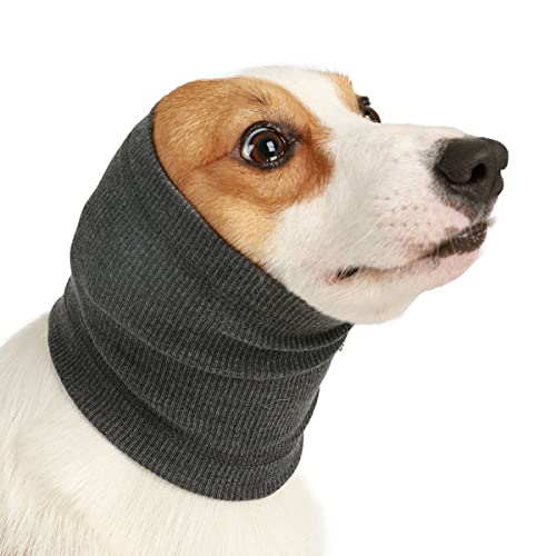 Gehörschutz für Hunde, Ohrenschützer für Hunde, zur Linderung von Angstzuständen, reduziert Lärm, wärmerer Schutz, grau, Größe L Gehörschutz für Hunde, Ohrenschützer für Hunde, zur Linderung von Angstzuständen, reduziert Lärm, wärmerer Schutz, grau, Größe L von HACLEN