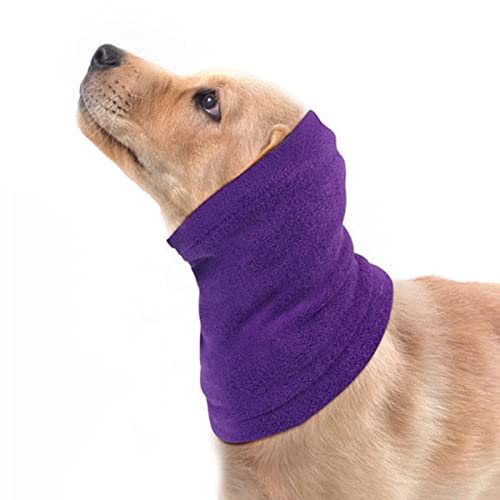 Hunde-Gehörschutz, Hundeohrschutz, dicker Plüsch zur Angstlinderung, Hunde-Gehörschutz für Winterpflege und Badetrocknen, Haustier-Gehörschutz, Violett, Größe L Hunde-Gehörschutz, Hundeohrschutz, dicker Plüsch zur Angstlinderung, Hunde-Gehörschutz für Winterpflege und Badetrocknen, Haustier-Gehörschutz, Violett, Größe L von HACLEN