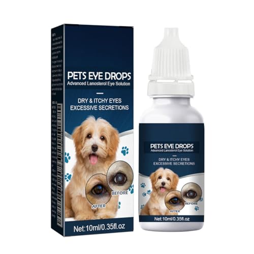 HADAVAKA Pet Eye Drops, 10 Ml Dog Tear Stain Cleaner, Long-Lasting Relieves, Care and Cleaning Around The Eyes, Tear Stain Remover for Dogs & Cats, Eye Cleaner Removes Dirt, Dust and Residue HADAVAKA Pet Eye Drops, 10 Ml Dog Tear Stain Cleaner, Long-Lasting Relieves, Care and Cleaning Around The Eyes, Tear Stain Remover for Dogs & Cats, Eye Cleaner Removes Dirt, Dust and Residue von HADAVAKA
