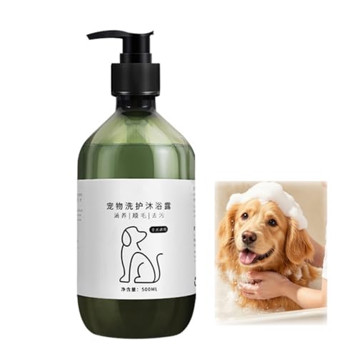 Shampoo for Dogs & Cats, Professional Grooming Shampoo, Smelly Dogs, Extra Gentle and Soothing, Nourishes Skin & Coat, Suitable for Cats, Dogs and Other Pets (Dog) von HADAVAKA