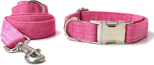 Das Comfort-Hundehalsband, Hundehalsband und Leine-Set, verstellbare Hundehalsbänder mit Metallschnalle und Leine for kleine Hunde. Starke geflochtene Leine for mittelgroße und große Hunde beim Spazie Das Comfort-Hundehalsband, Hundehalsband und Leine-Set, verstellbare Hundehalsbänder mit Metallschnalle und Leine for kleine Hunde. Starke geflochtene Leine for mittelgroße und große Hunde beim Spazie von HAFEISI