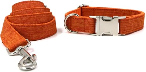 Das Comfort-Hundehalsband, Hundehalsband und Leine-Set, verstellbare Hundehalsbänder mit Metallschnalle und Leine for kleine Hunde. Starke geflochtene Leine for mittelgroße und große Hunde beim Spazie Das Comfort-Hundehalsband, Hundehalsband und Leine-Set, verstellbare Hundehalsbänder mit Metallschnalle und Leine for kleine Hunde. Starke geflochtene Leine for mittelgroße und große Hunde beim Spazie von HAFEISI
