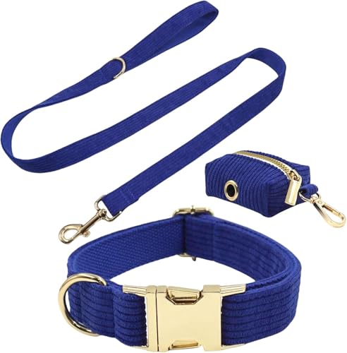Die komfortablen Hundehalsbänder, Hundehalsband und Leine-Kombination mit Kotbeutelhalter, weiches, verstellbares Hundehalsband, langlebige Hundeleine mit drehbarem Metallknopf for kleine, mittelgroße Die komfortablen Hundehalsbänder, Hundehalsband und Leine-Kombination mit Kotbeutelhalter, weiches, verstellbares Hundehalsband, langlebige Hundeleine mit drehbarem Metallknopf for kleine, mittelgroße von HAFEISI