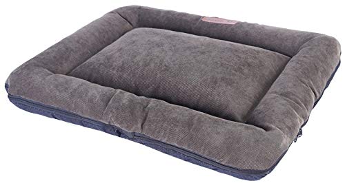 HAFEISI Kleines Haustierbett, Hundebett, Katzenmatte, Welpenkissen, Flauschige Katzenmatte, Hundebett, Haustierunterlage, Welpenbett, Hundebox-Matte ((Grey,70x55x7cm) von HAFEISI
