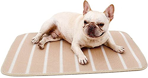 Kleines Haustierbett, Kühlmatte for Hunde, Haustierbett, kleines, mittelgroßes und großes Hundekissen, zusammenklappbar, wiederverwendbare Windel, Welpenunterlagen, Zubehör, schützt die Knochen(Beige, Kleines Haustierbett, Kühlmatte for Hunde, Haustierbett, kleines, mittelgroßes und großes Hundekissen, zusammenklappbar, wiederverwendbare Windel, Welpenunterlagen, Zubehör, schützt die Knochen(Beige, von HAFEISI