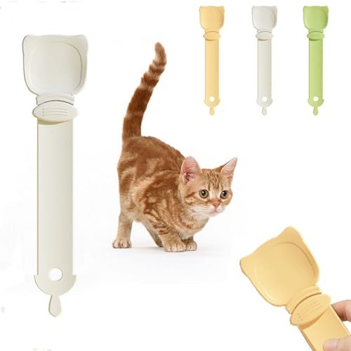Löffel für Liquid Snack Katze, 3 Stück Happy Spoon für Cat Treats Squeezable Löffel für Soft Katzen für leckeres Huhn Lamm Lachs Garnelen Thunfisch Käse Taurin Milch Joghurt Löffel für Liquid Snack Katze, 3 Stück Happy Spoon für Cat Treats Squeezable Löffel für Soft Katzen für leckeres Huhn Lamm Lachs Garnelen Thunfisch Käse Taurin Milch Joghurt von HAFNFUE