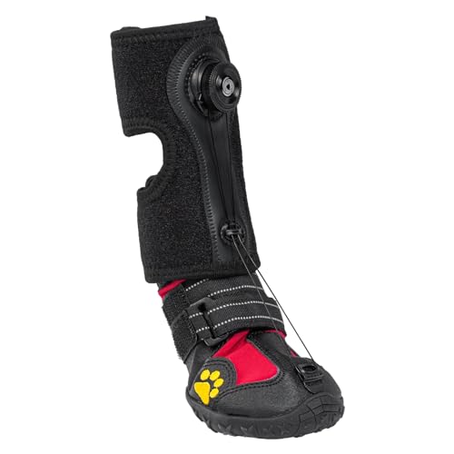 Fall-Fußbandage mit Rolle (ohne Knöchelbandage) für Hunde – Korrektive Hundeschuhe zum sicheren Anheben der Zehen bei Fußproblemen, Arthritis und Verbesserung des Gehgangs bei Hunden (XS) von HAGGEMI