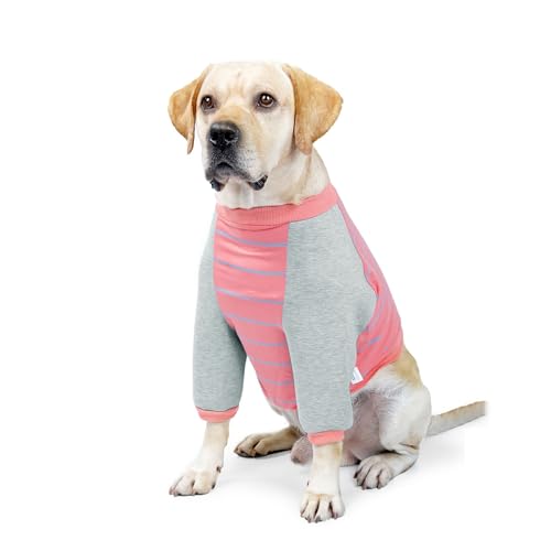 HAGJII Ellenbogenbandage Hund Für Ellenbogen- Und Gelenkpflege, Recovery Sleeve Hund Mit Hunde-Ellbogenschützern Umfassende Vorderbein-Stütze(Pink,XL) von HAGJII