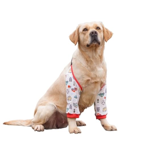 HAGJII Ellenbogenbandage Hund Für Extremen Hornhautschutz Und Hygrom Verstellbare Recovery Sleeve Hund Vorderbein Hundebeinschutz Für Verletzte Beine Oder Gelenke(L,E) von HAGJII