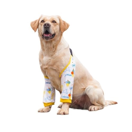 HAGJII Ellenbogenbandage Hund Für Extremen Hornhautschutz Und Hygrom Verstellbare Recovery Sleeve Hund Vorderbein Hundebeinschutz Für Verletzte Beine Oder Gelenke(XL,F) von HAGJII