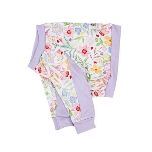 HAGJII Ellenbogenbandage Hund Für Große Hunde, Genesungsbandage Recovery Sleeve Hund Vorderbeinstütze Hundebeinschutz Zur Genesung Nach Verletzungen Wundschutz Verhindert Lecken(Purple,8XL) von HAGJII