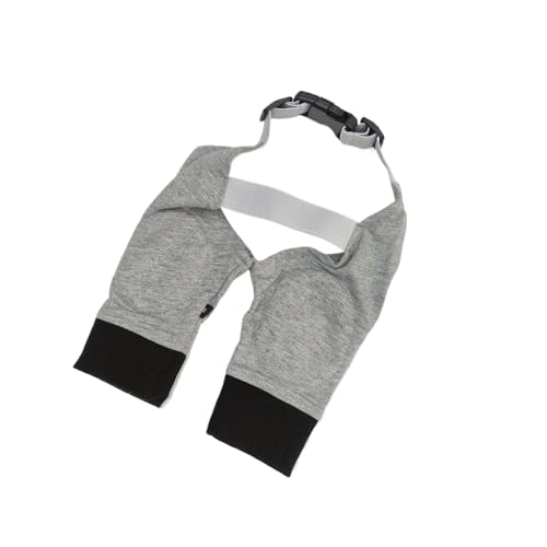HAGJII Ellenbogenbandage Hund Stützende Vorderbeinbandage Für Hunde Und Gepolsterte Schulterstütze Recovery Sleeve Hund Lindert Arthritisbeschwerden Hundebeinschutz Bei Bänderrissen(Gray,L) von HAGJII