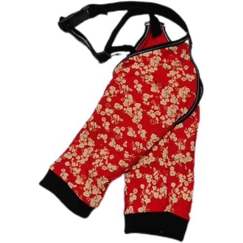 HAGJII Verstellbar Recovery Sleeve Hund Zur Unterstützung Bei Verletzungen Und Für Mehr Mobilität Hundebeinschutz Vorderbeinbandage Ellenbogenbandage Hund Bei Arthritis Wundschutz(2XL(建27.5-37.5kg),H) von HAGJII