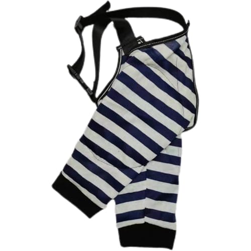 HAGJII Verstellbar Recovery Sleeve Hund Zur Unterstützung Bei Verletzungen Und Für Mehr Mobilität Hundebeinschutz Vorderbeinbandage Ellenbogenbandage Hund Bei Arthritis Wundschutz(XL(17.5-27.5kg),B) von HAGJII