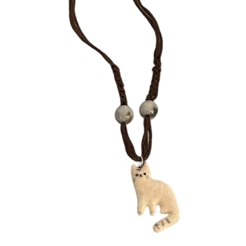 Stilvolle Katzen Themenkragen Schmuck Verstellbare Länge von HAISENG