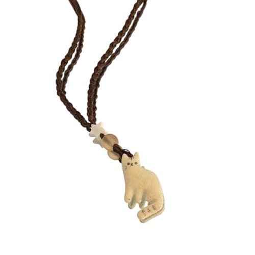 Stilvolle Katzen Themenkragen Schmuck Verstellbare Länge von HAISENG