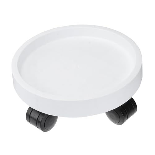 HAKIDZEL 1 Stück Blumenuntersetzer Resin Pflanzteller für Garten Zuhause Wasserfest und Robust für Blumentöpfe und Pflanzenpflege von HAKIDZEL