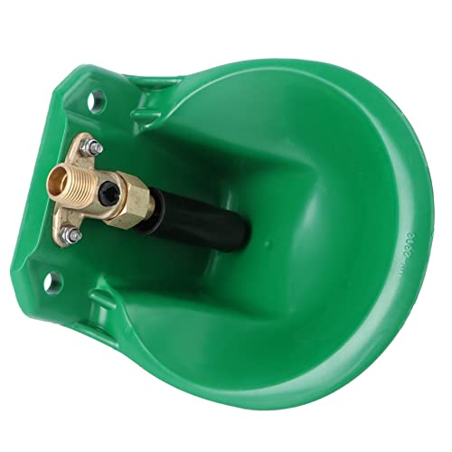 HAKIDZEL 1 Stück Schaf Trinkwassers chale Trog verschütten Tank Schüssel coop Trinkbrunnen für Schafe Automatischer Trinknapf wasserflasche Kupfer trinkschale Haustierbedarf Plastik Green von HAKIDZEL
