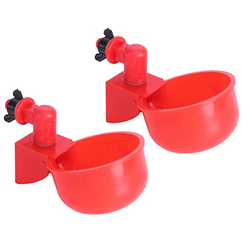 HAKIDZEL 2Stücke Automatische Trinkschalen für Hühner Praktische Wasserversorgung für Geflügel Langlebig und Bruchsicher Einfache Installation für Hühner Gänse und Tauben HAKIDZEL 2Stücke Automatische Trinkschalen für Hühner Praktische Wasserversorgung für Geflügel Langlebig und Bruchsicher Einfache Installation für Hühner Gänse und Tauben von HAKIDZEL