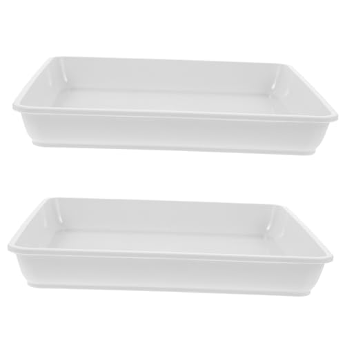 HAKIDZEL 2Stücke Quadratische Blumentopfuntersetzer Wasserdichtes Pflanzentopf Zubehör Für Sukkulenten Und Bonsai Schützt Oberflächen Und Hält Feuchtigkeit Modell von HAKIDZEL