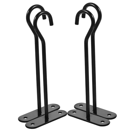 HAKIDZEL 4 Sets Pflanzenhaken, Deckenhaken Zum Aufhängen Von Pflanzen, Metall-deckenhaken, Wand-pflanzgefäß-aufhänger von HAKIDZEL