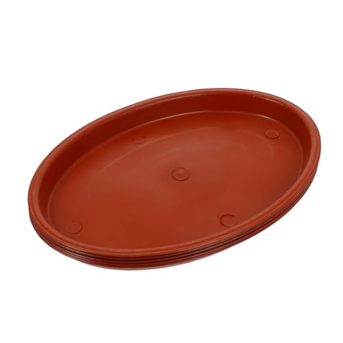 HAKIDZEL 5stücke Teiliges Pflanzentopf Untersetzer Rote Kunststoff Blumentopf-wasserauffangschalen Für Und Außenbereiche Und Wasserfest Innenmaß HAKIDZEL 5stücke Teiliges Pflanzentopf Untersetzer Rote Kunststoff Blumentopf-wasserauffangschalen Für Und Außenbereiche Und Wasserfest Innenmaß von HAKIDZEL
