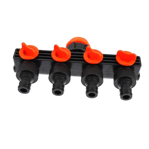 HAKIDZEL Bewässerungsteiler für Garten Multifunktionaler Wasserverteiler mit Anschlüssen für Einfache Anschlussmöglichkeiten an Schläuche HAKIDZEL Bewässerungsteiler für Garten Multifunktionaler Wasserverteiler mit Anschlüssen für Einfache Anschlussmöglichkeiten an Schläuche von HAKIDZEL