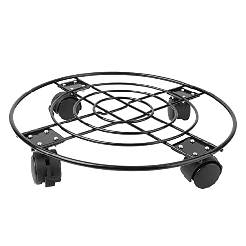 HAKIDZEL Blumenständer mit Blumenkübelhalter Bewegliches Pflanzenregal mit Stilvoller Pflanzenwagen für Drinnen und Draußen für Schwere Töpfe HAKIDZEL Blumenständer mit Blumenkübelhalter Bewegliches Pflanzenregal mit Stilvoller Pflanzenwagen für Drinnen und Draußen für Schwere Töpfe von HAKIDZEL
