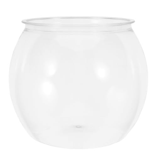 HAKIDZEL Fischschalen Für Mittelstücke Plastikfisch Fischschale Für Getränke Unzerbrechlich Schwere Runde Vase Für Tisch Mittelstücke Hochzeit Event Home Decor von HAKIDZEL